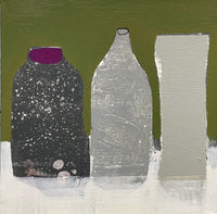 Forest Vessels, 12"h x 12"w