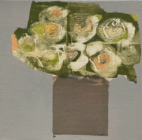 Provençal Vessels with Roses, 10"h x 10"w