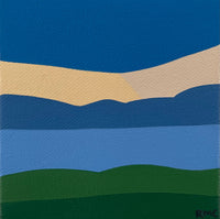 The Light Shining Through, 4"h x 4"w