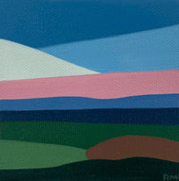 The Sunset Beginning, 4"h x 4"w