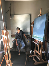 Fade Into You, 36"h x 36"w x 2.5"d