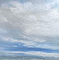 The Light of Gray, 40"h x 40"w x 2.5"d
