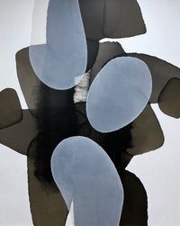 Opposites Most Certainly Attract, 50"h x 40"w