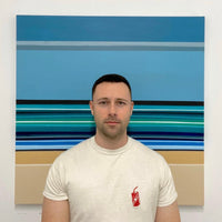 Shore Gaze, 14"h x 11"w