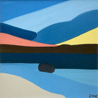 Light Shines Through, 4"h x 4"w