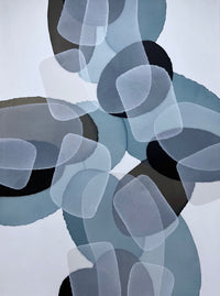 Juxtapositions, 48"h x 36"w