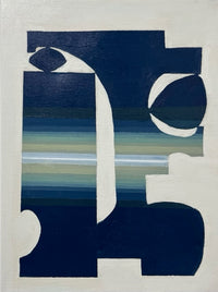 Swept Silhouette, 16"h x 12"w