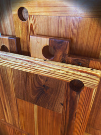 Heart Pine Cutting Board, 22" x 12"