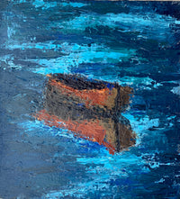 Dingy #1, 18"h x20"w