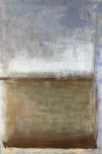 Fog Over Marsh, 25"w x 36.5"h