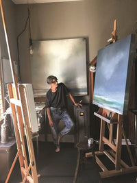 Looking Out, 36"h x 36"w x 2.5"d