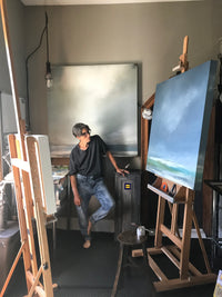 Coming Through, 36"h x 36"w x 2.5"d