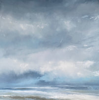 Like a Shy Lover, 40"h x 40"w x 2.5"d