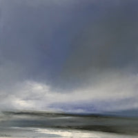 Toward The Night, 18"h x 18"w x 2.5"d