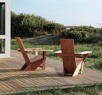 Outermost Chair - Natural Solid Mahogany