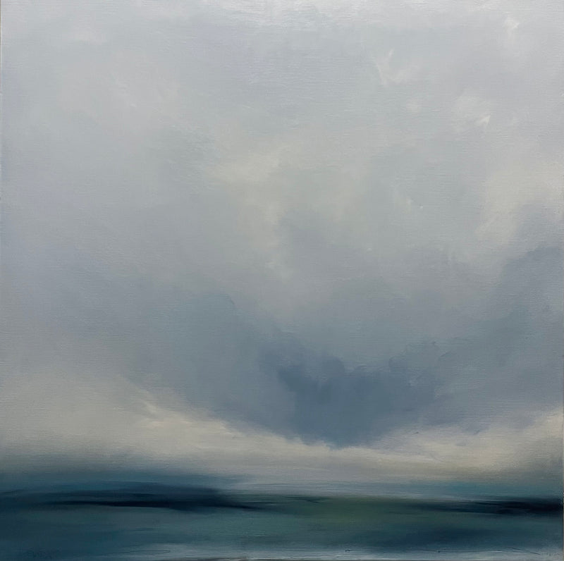 Chasing the Clouds, 36"h x 36"w x 2.5"d