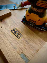 Heart Pine Cutting Board, 21" x 11.5"