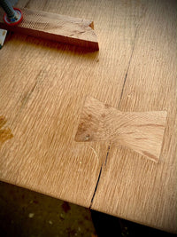 Heart Pine Cutting Board, 28" x 11.5"