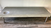 Poured Concrete Table - Natural Grey