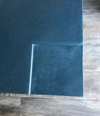 Poured Concrete Table - Outermost Blue