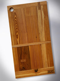 Heart Pine Cutting Board, 24.5" x 13"