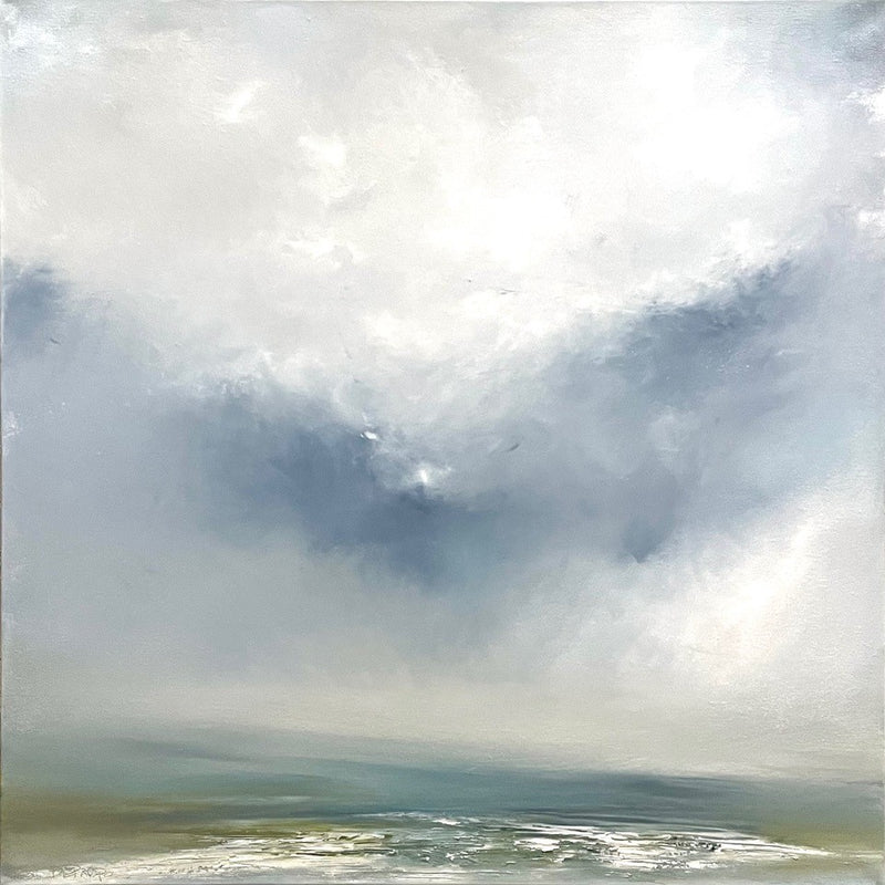 Out of the Clouds, 30"h x 30"w x 2.5"d